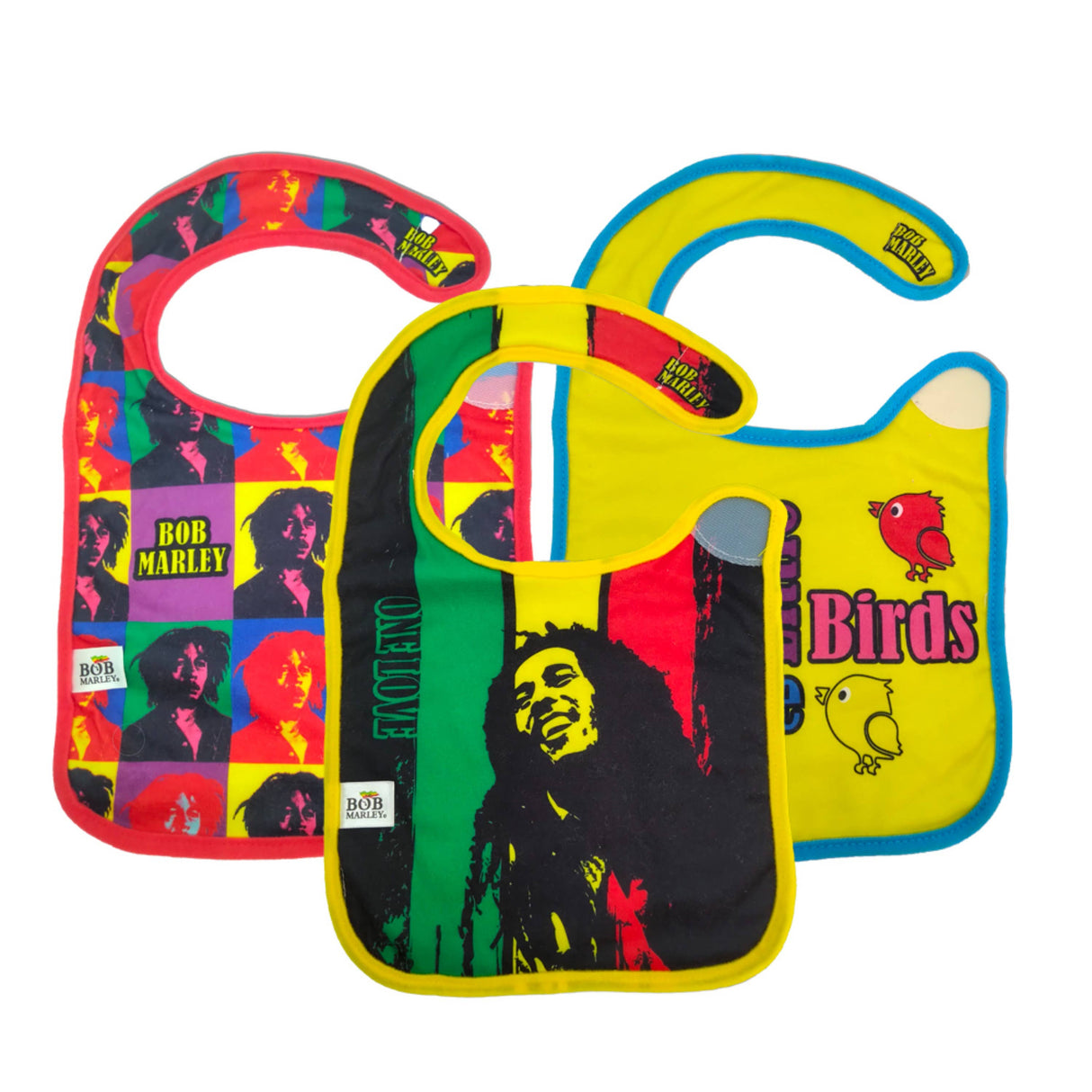 Marley, Bob Officially Licensed Super Sot Bibs 3 Pack