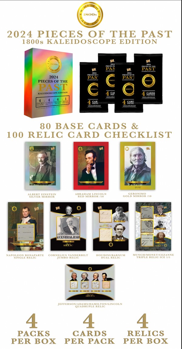 2024 Pieces of the Past 1800s Kaleidoscope Edition box and pack art