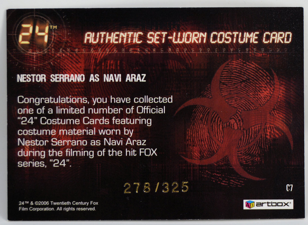 Araz, Navi - 24 Costume Memorabilia