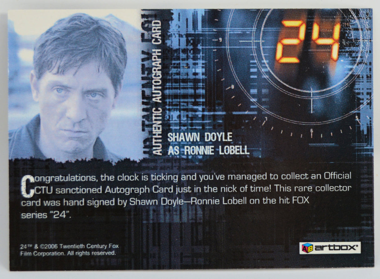 Doyle, Shawn - 24 Autograph