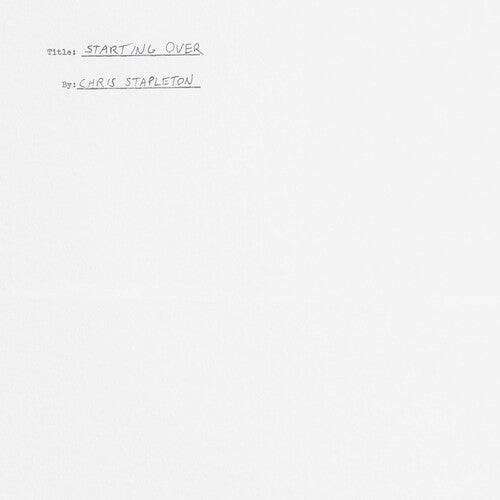 Stapleton, Chris - Starting Over