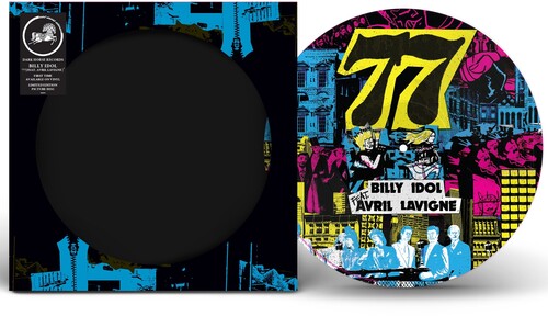Billy Idol and Avril Lavigne '77 limited edition comic-style picture disc vinyl