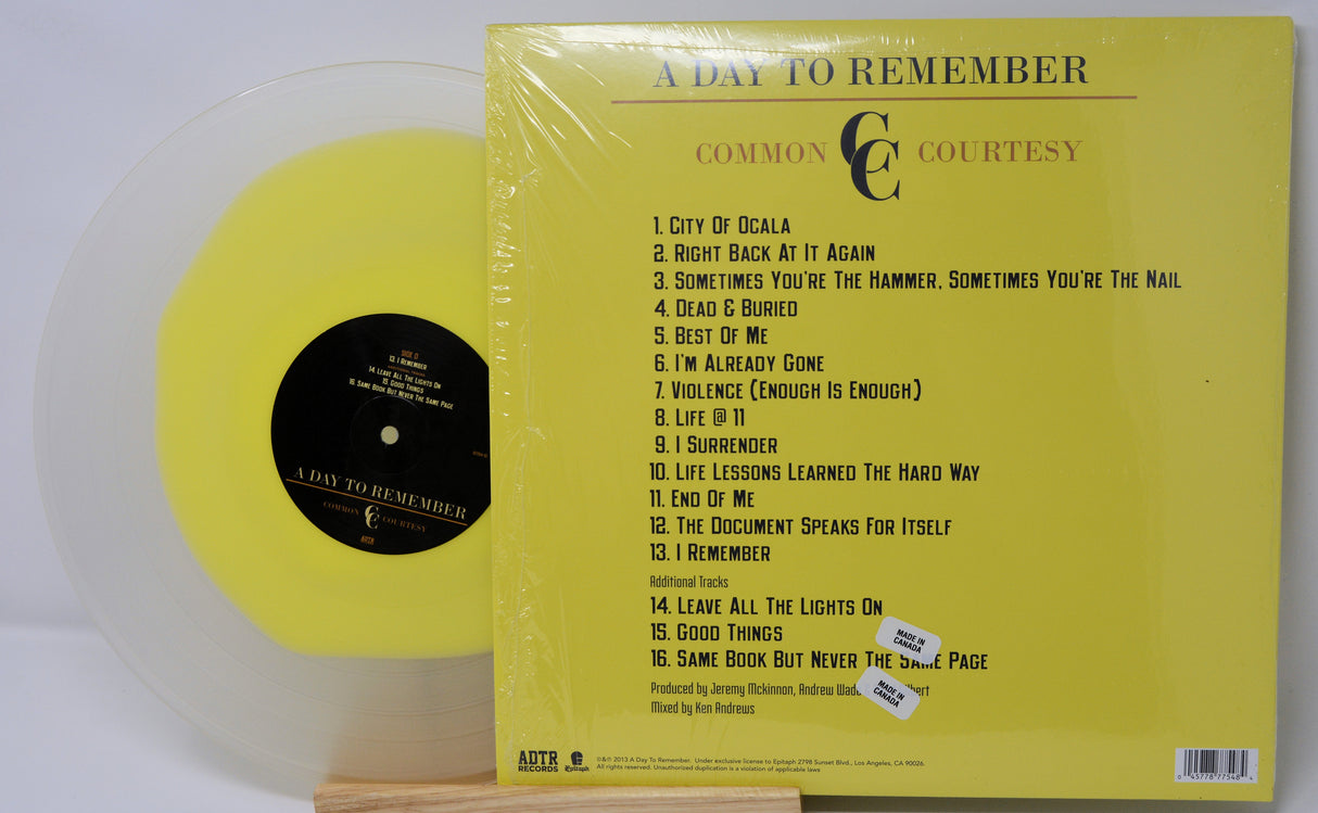A Day To Remember – Common Courtesy