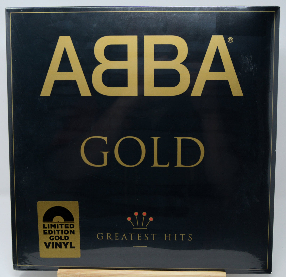 Front cover of ABBA Gold Limited Edition Gold Vinyl Greatest Hits record