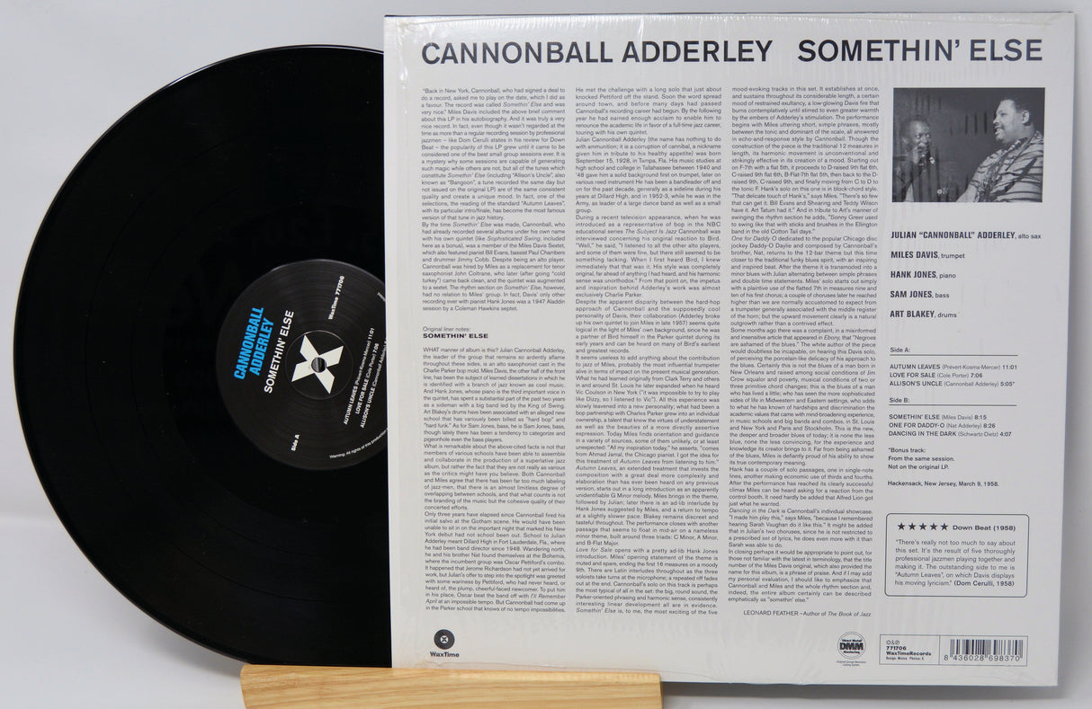 Adderley, Cannonball - Somethin' Else