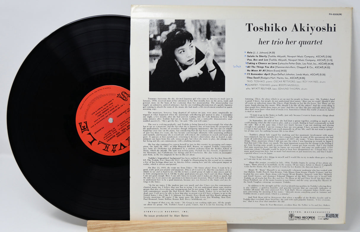 Akiyoshi, Toshiko - Her Trio, Her Quartet
