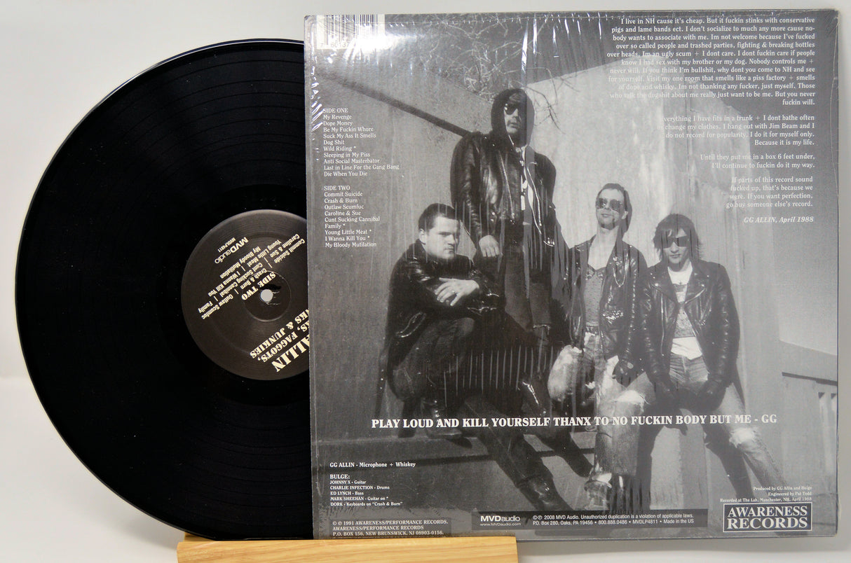 Allin, GG - Freaks, Faggots, Drunks & Junkies