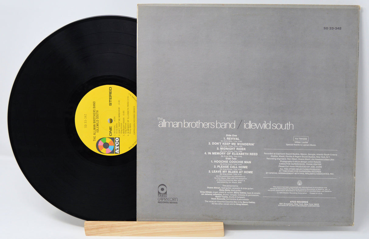 Allman Brothers Band - Idlewild South