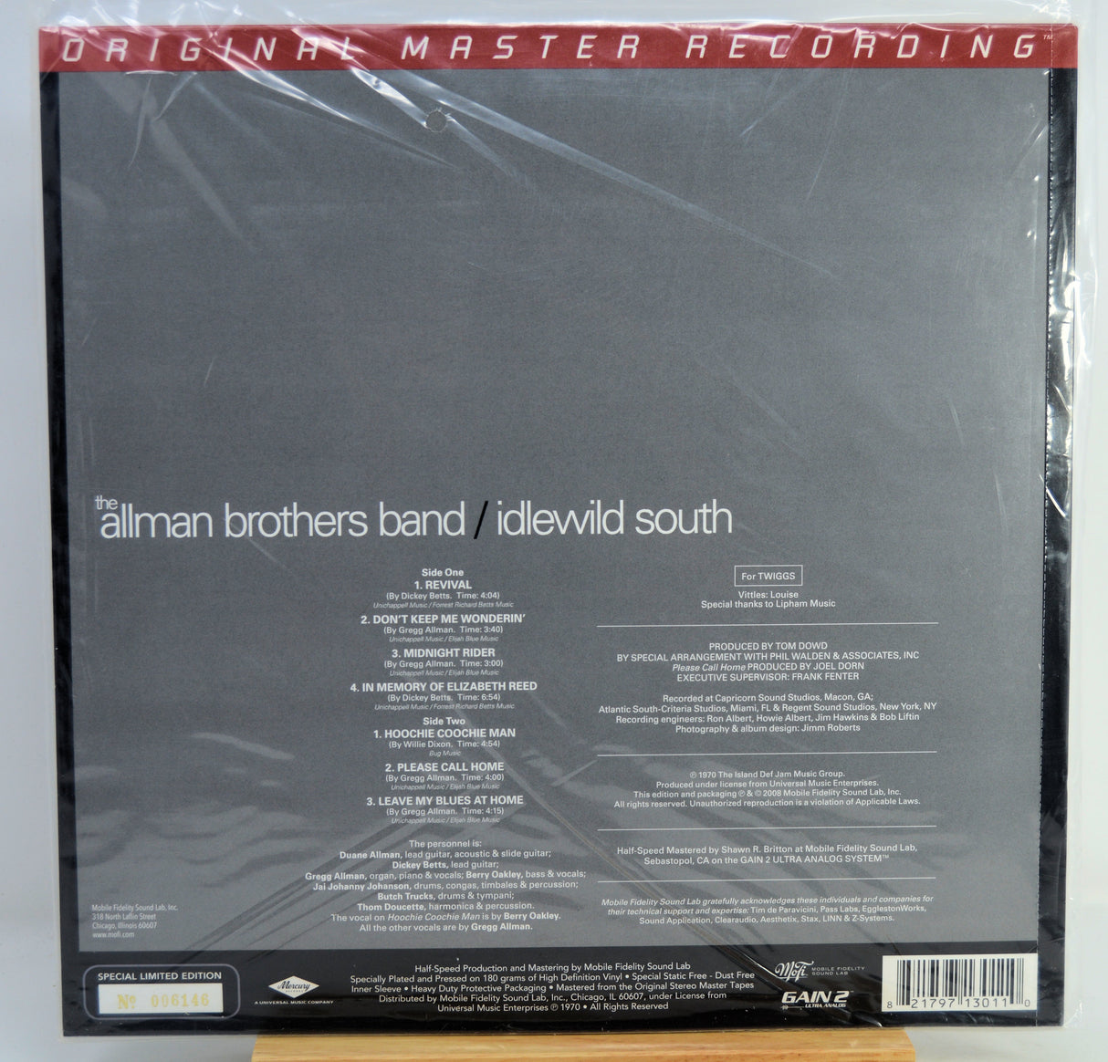 Allman Brothers - Idlewild South (MFSL)