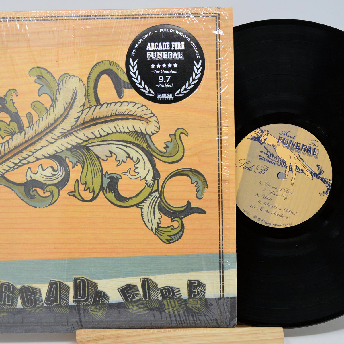 Arcade Fire Funeral, Vinyl Record Album LP, Merge Records Joe's Albums