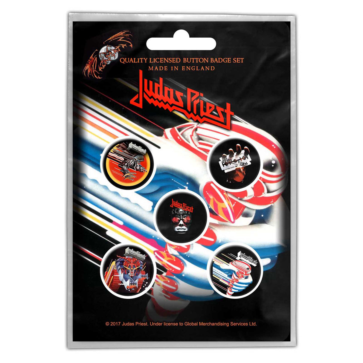 Judas Priest - Turbo Buttons Pack