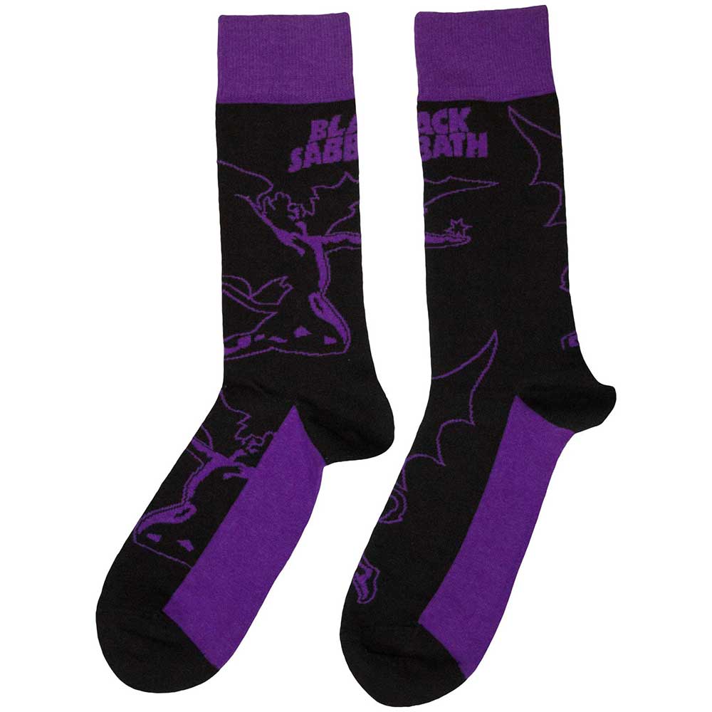 Black Sabbath - Logo & Demon Socks