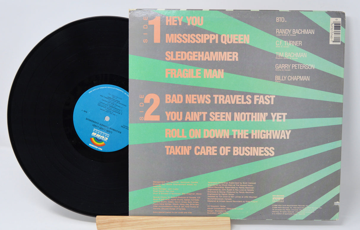 Bachman Turner Overdrive - Live! Live! Live!