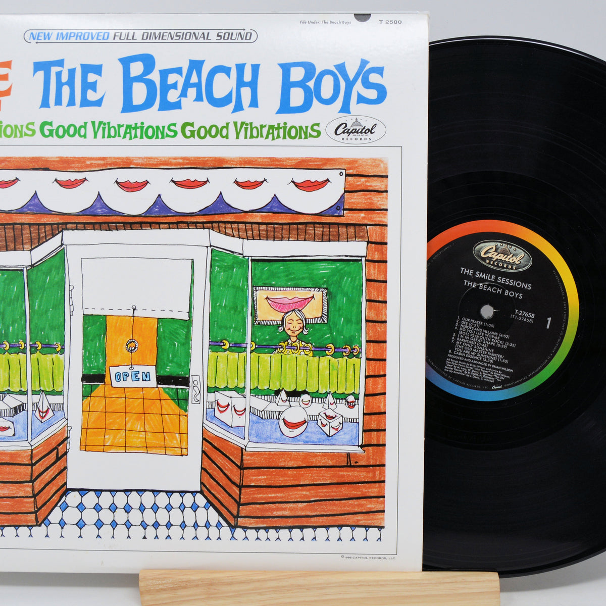 Beach Boys - Smile Sessions, Vinyl Record Album 2LP, 180G – Joe