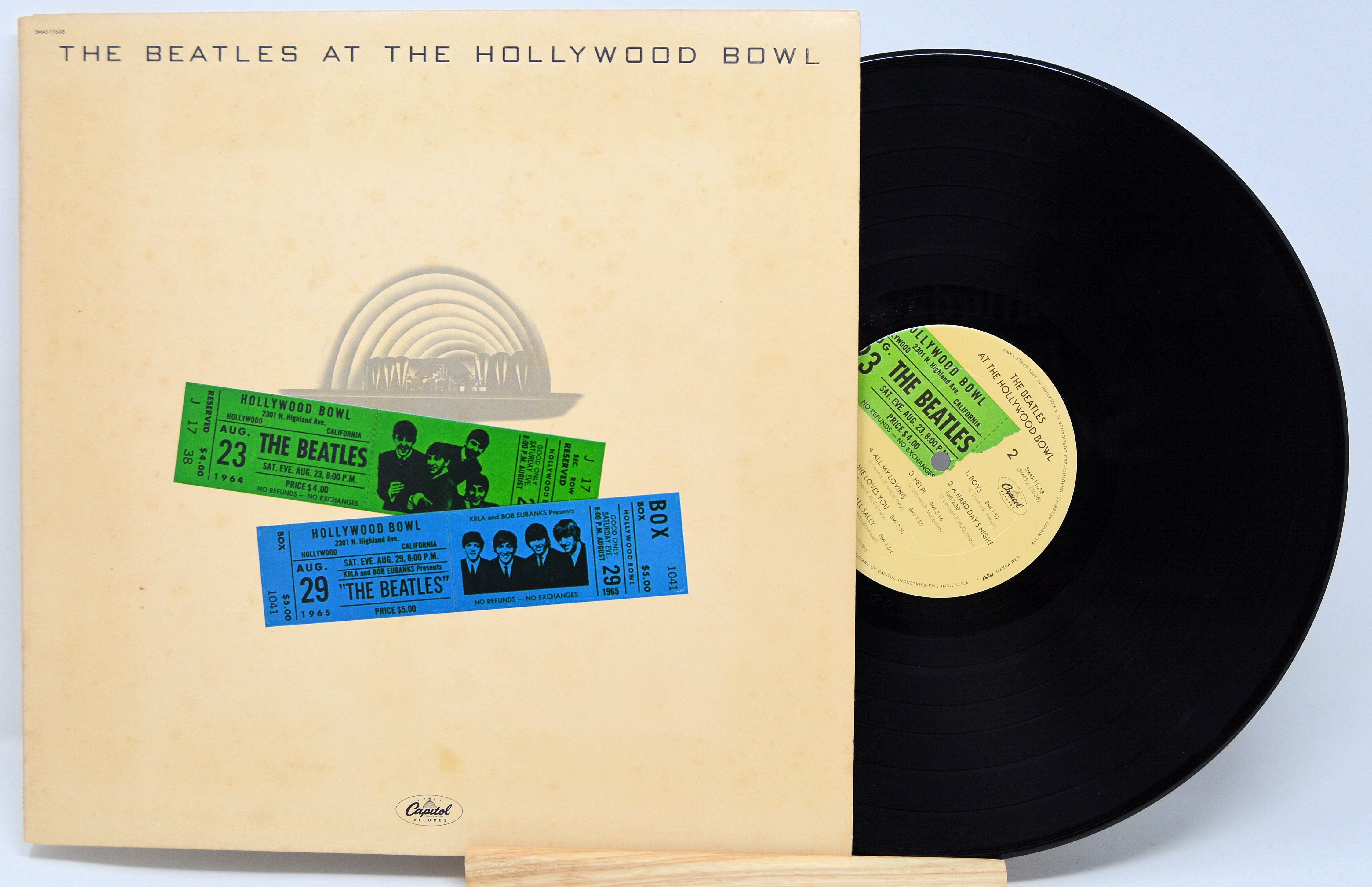 最終価格 UK盤 BEATLES AT THE HOLLYWOOD BOWL The Beatles – The Beatles At The Hollywood Bowl – Vinyl
