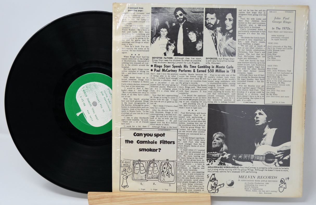 Beatles - John Paul George Ringo In The 1970s