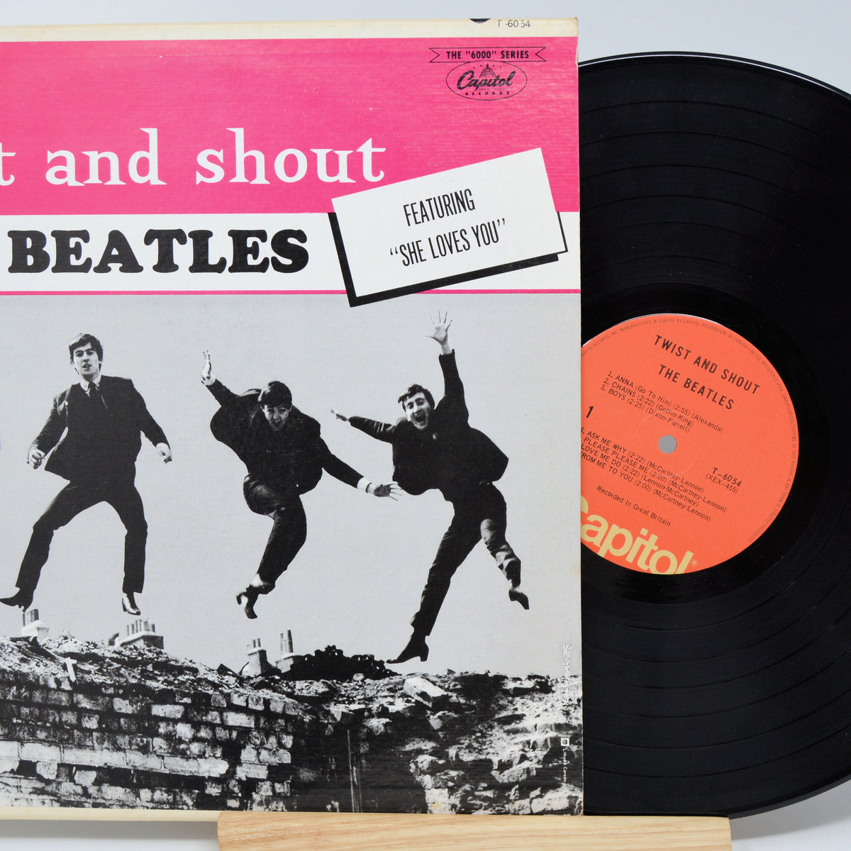 Beatles, The - Twist And Shout, Vinyl Record, Capitol T-6054 