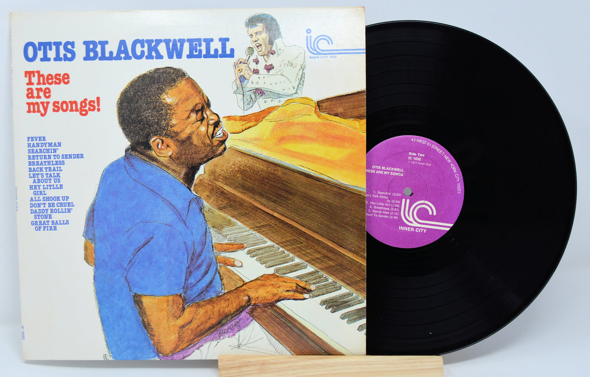 Otis Blackwell These Are My Songs!, Vinyl Record LP, Inner City 1032 Joe's Albums