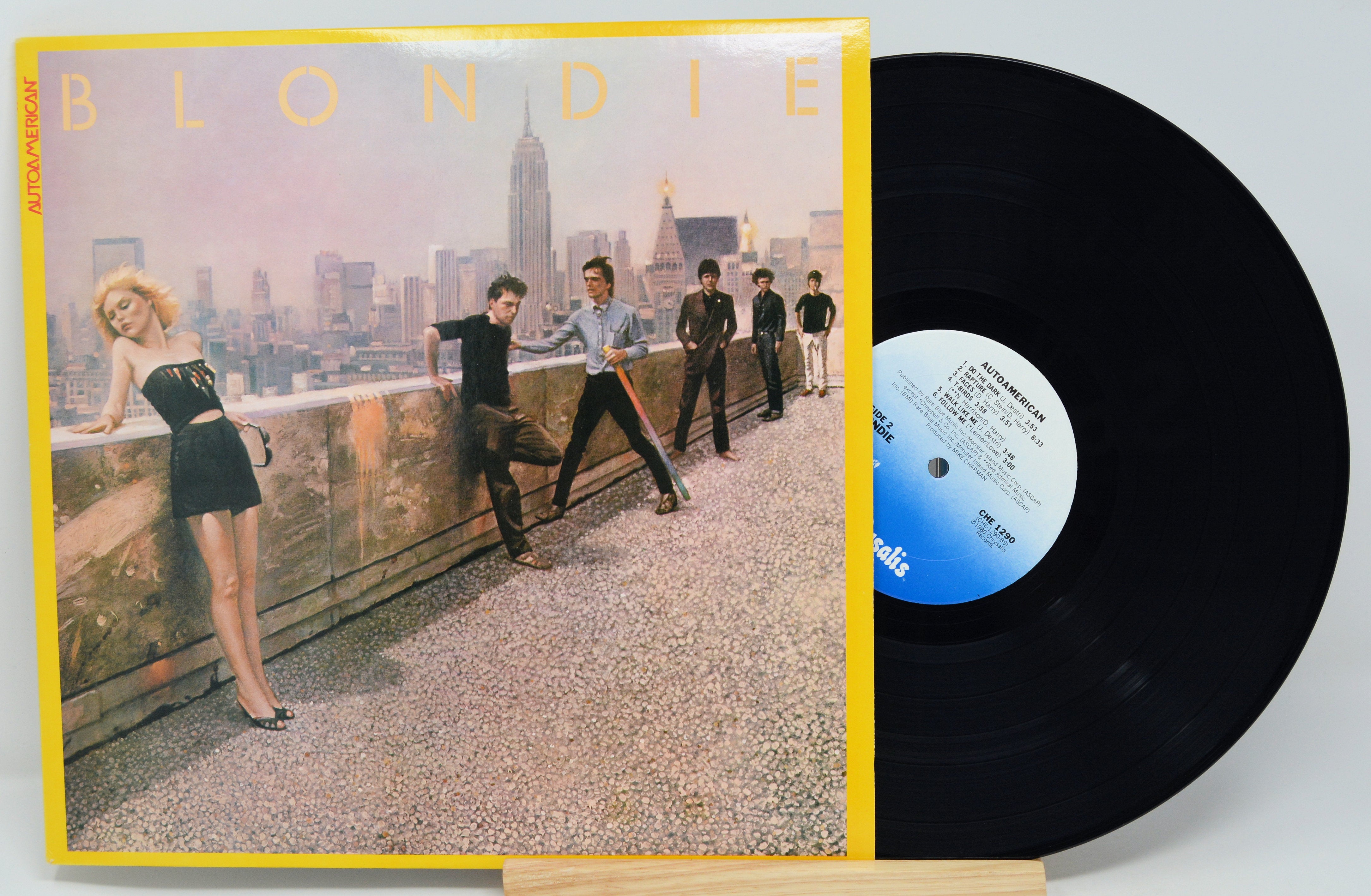 Blondie - Autoamerican, Vinyl Record Album LP, Rapture, Tide Is