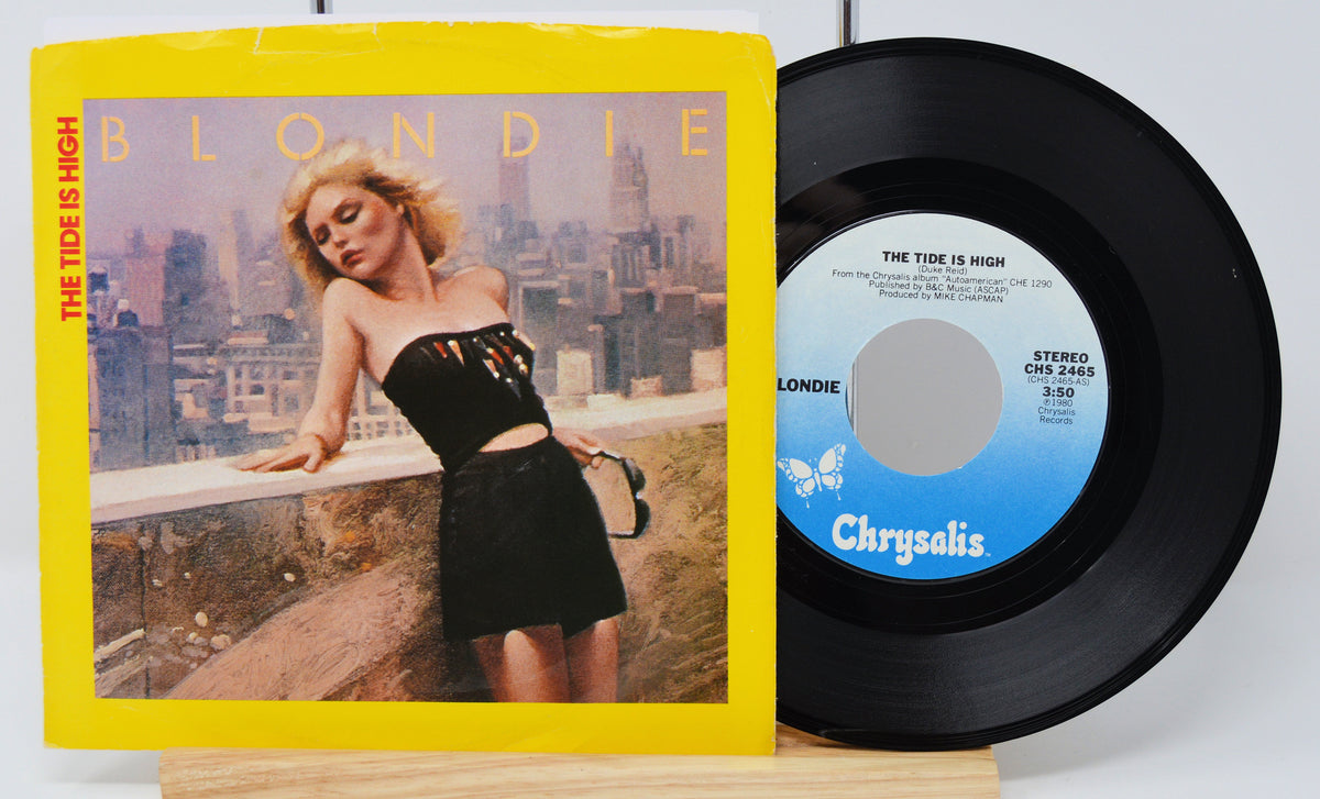 Blondie The Tide Is High Vinyl Record 7 Inch 45RPM Joe s Albums Blondie The Tide Is High Vinyl Record 7 Inch 45RPM Joe s Albums