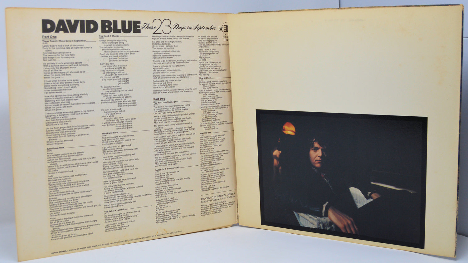 Blue, David - These 23 Days In September