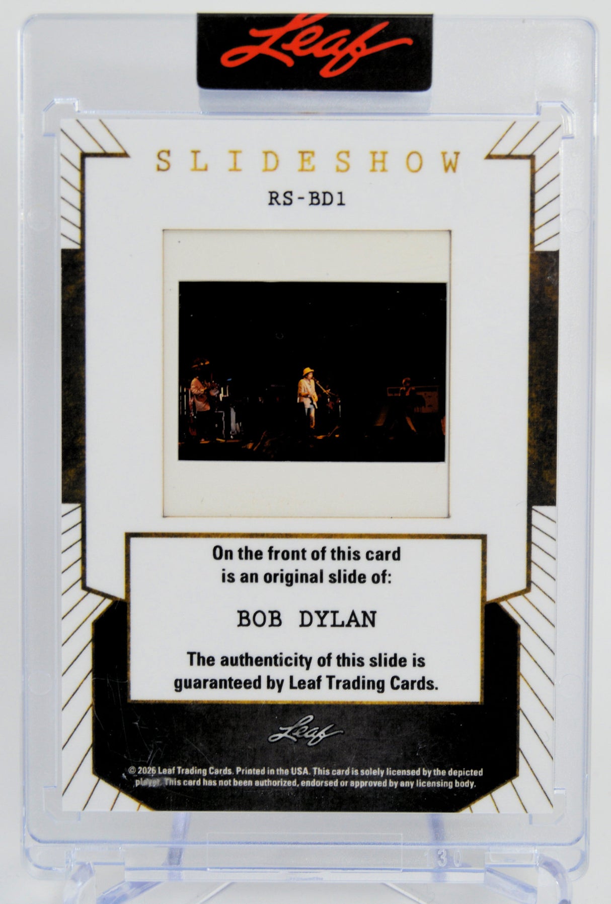 Bob Dylan - 2026 Leaf Slideshow