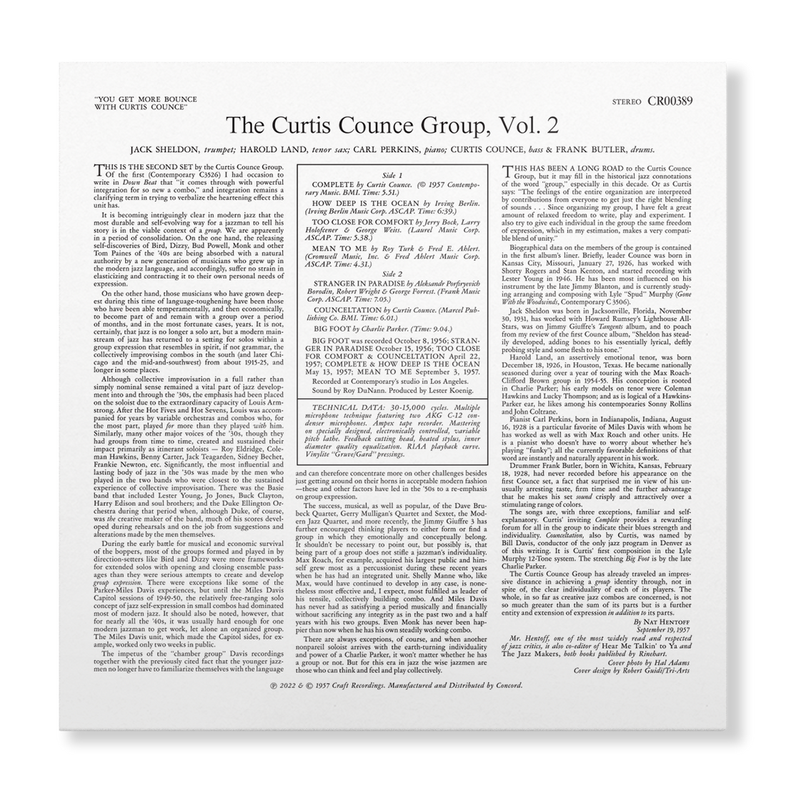 Counce, Curtis - You Get More Bounce With Curtis Counce!