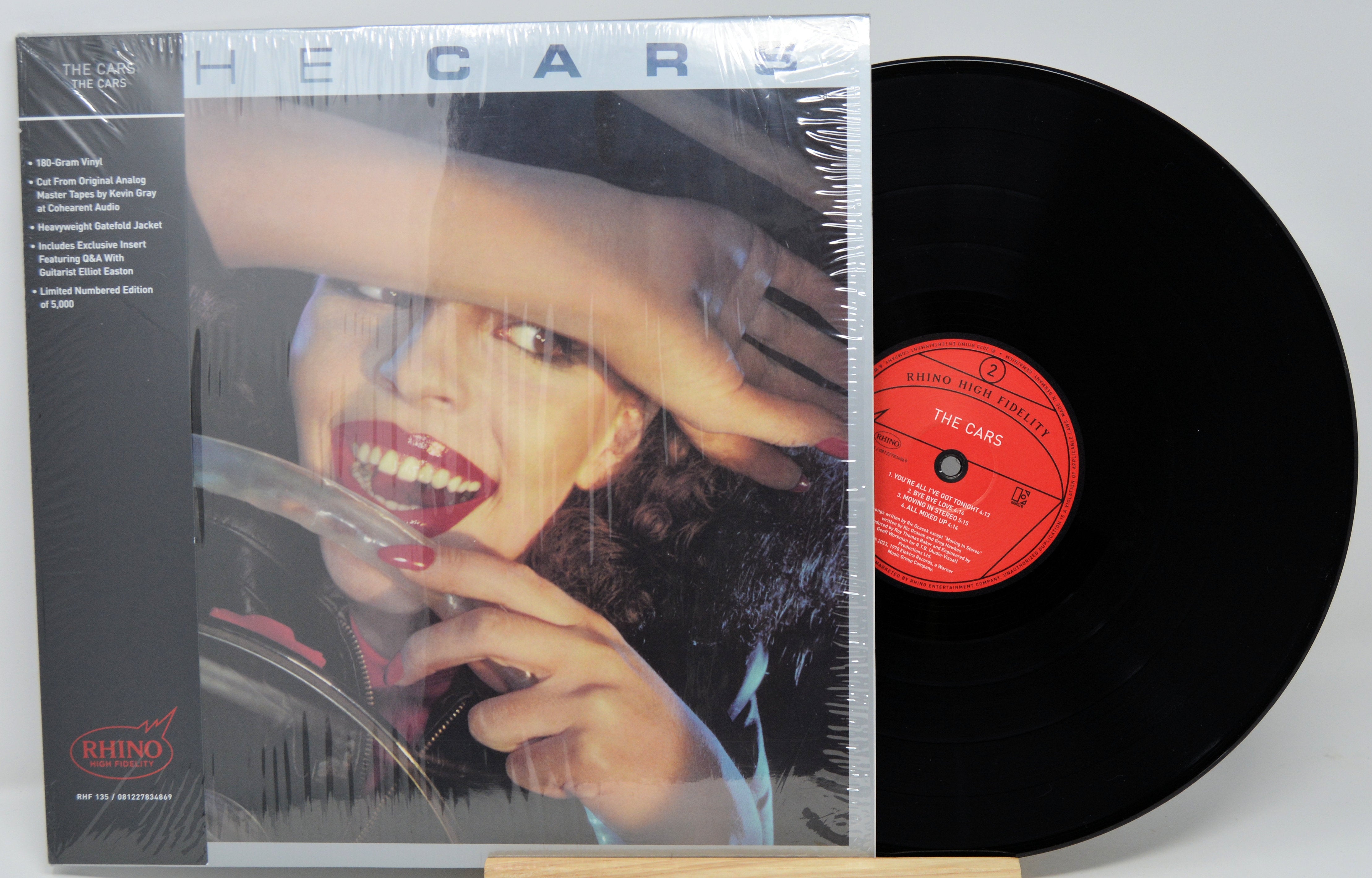 The Cars, Eponymous Debut Album, Vinyl Record LP, Ric Ocasek