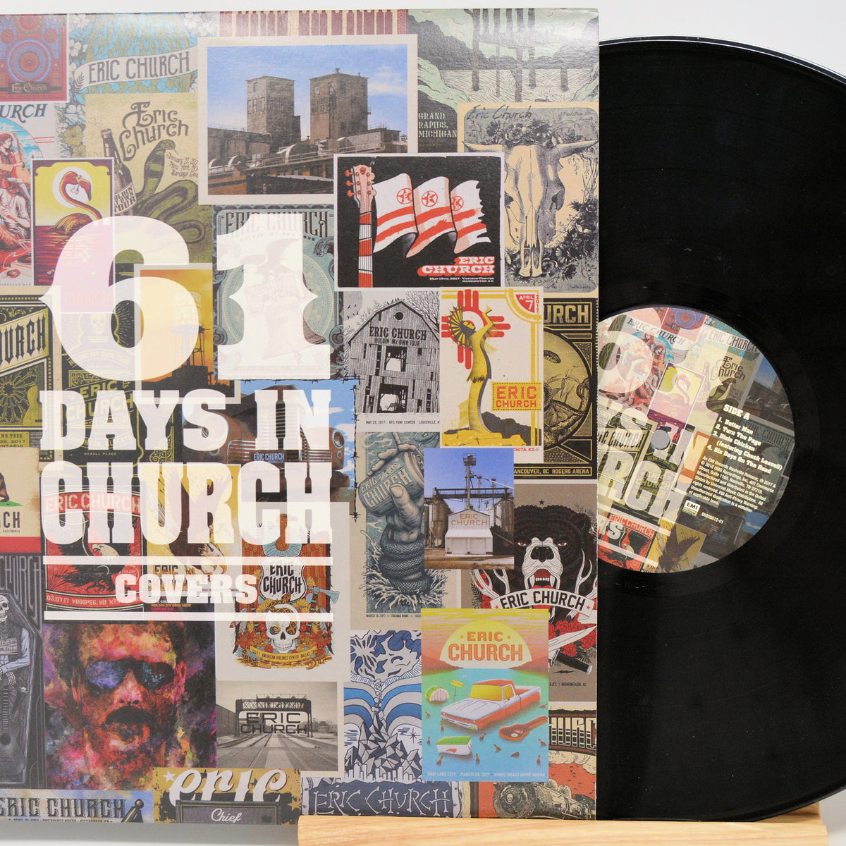 Eric Church - 61 Days in Church Covers, Vinyl Record Album LP – Joe's