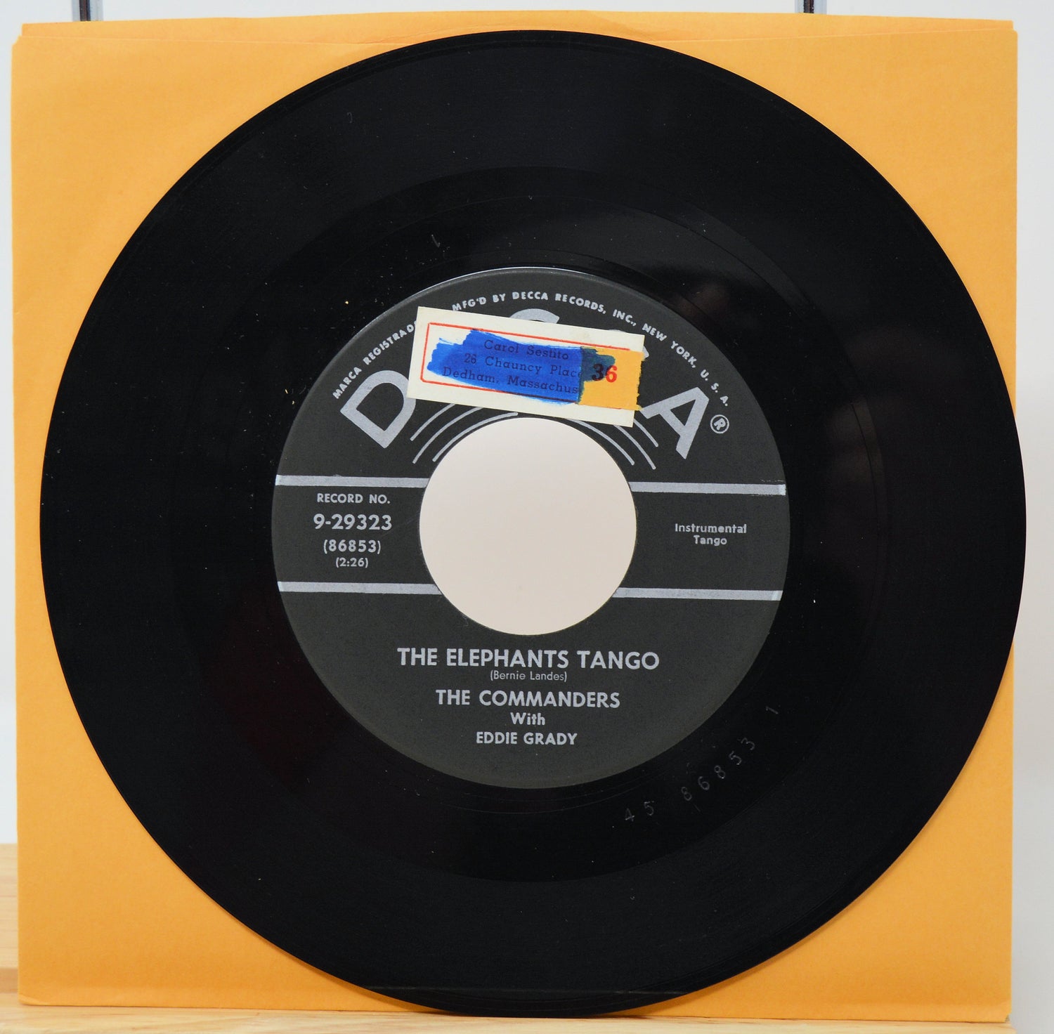 Commanders, The - The Elephants Tango