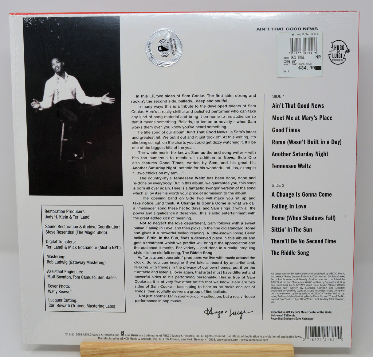 Cooke, Sam - Ain't That Good News