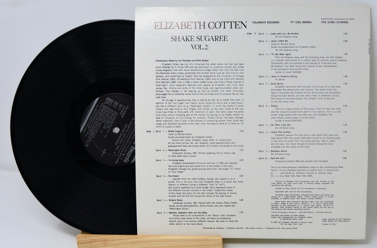 Cotten, Elizabeth - Vol. 2: Shake Sugaree