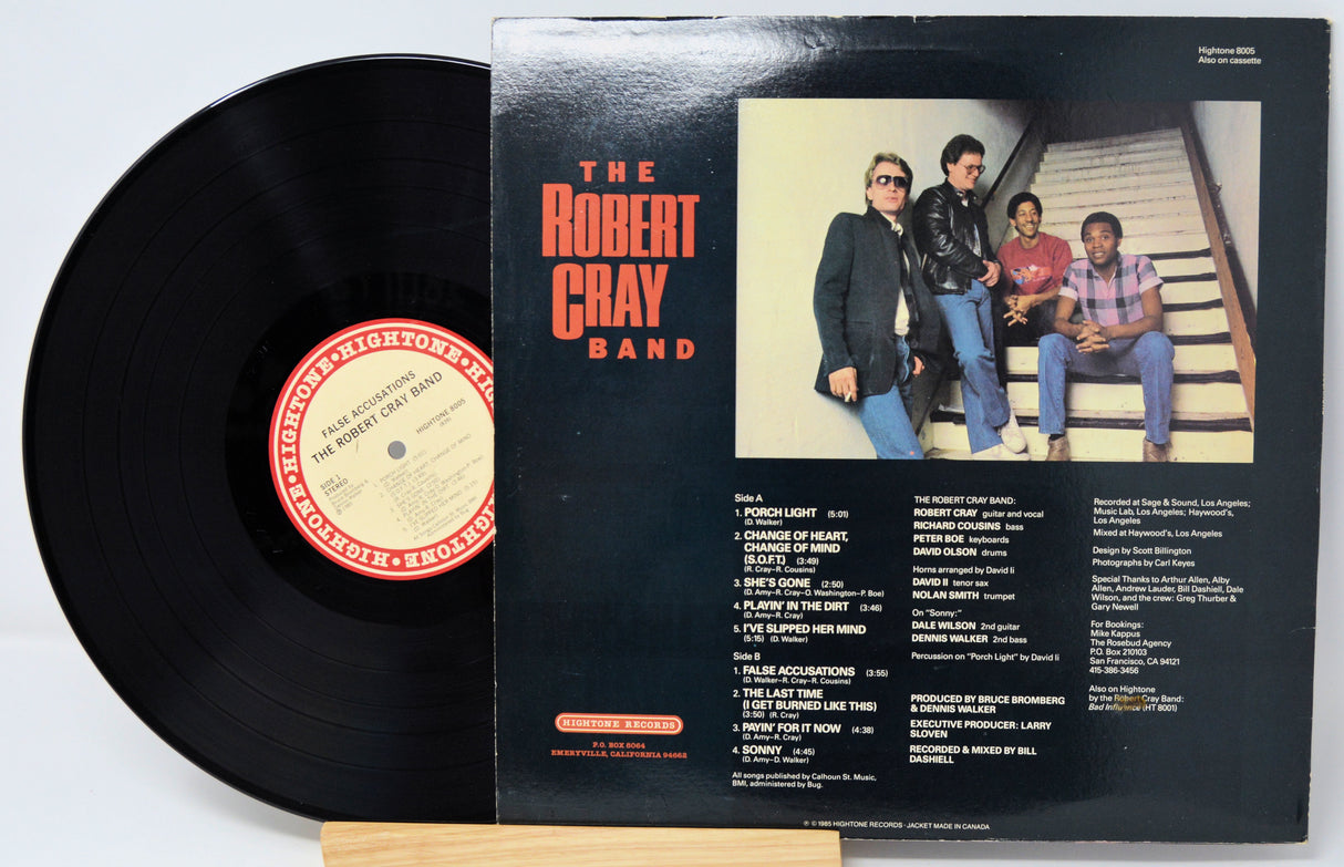 Cray, Robert - False Accusations