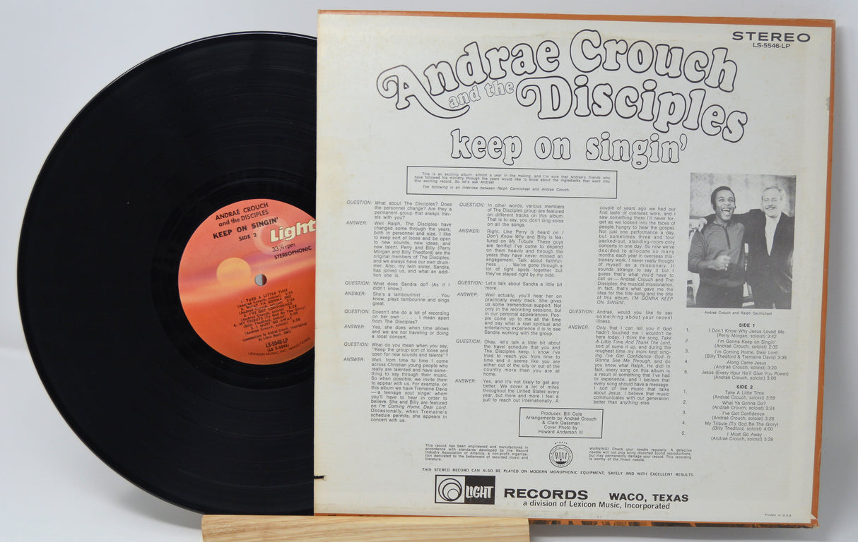 Crouch, Andrae - Keep On Singin