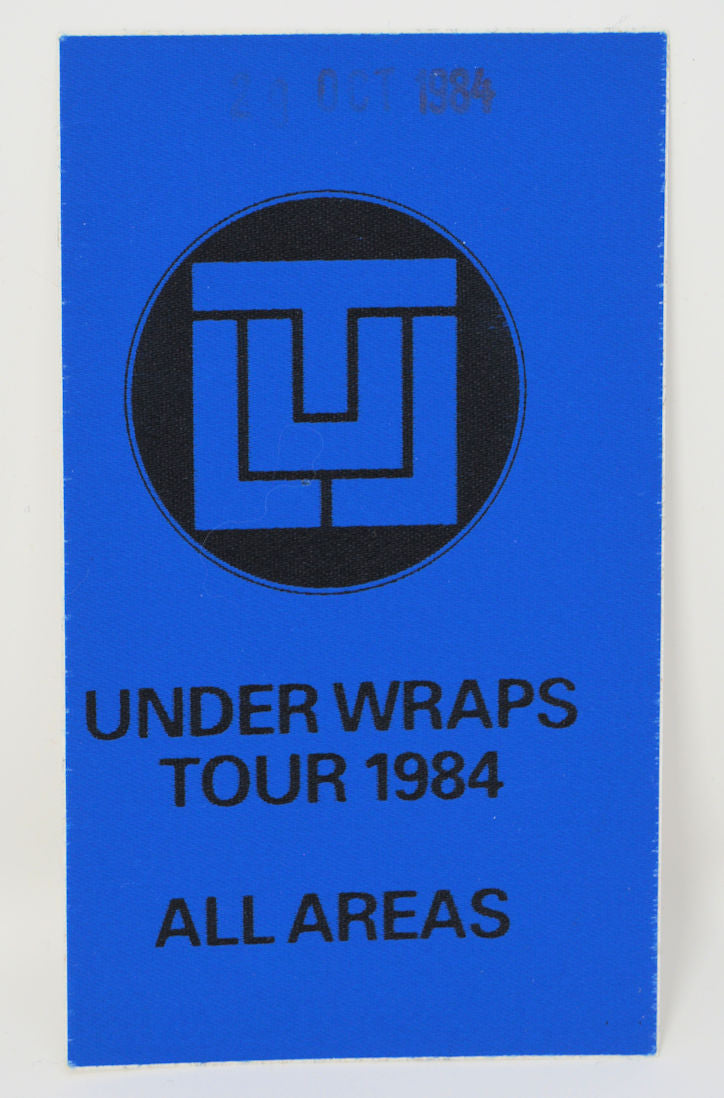 Jethro Tull - 1984 Backstage Pass