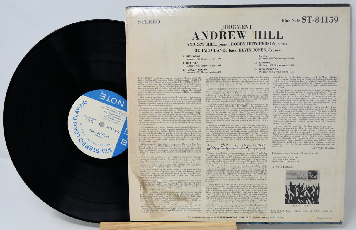 Hill, Andrew - Judgment!