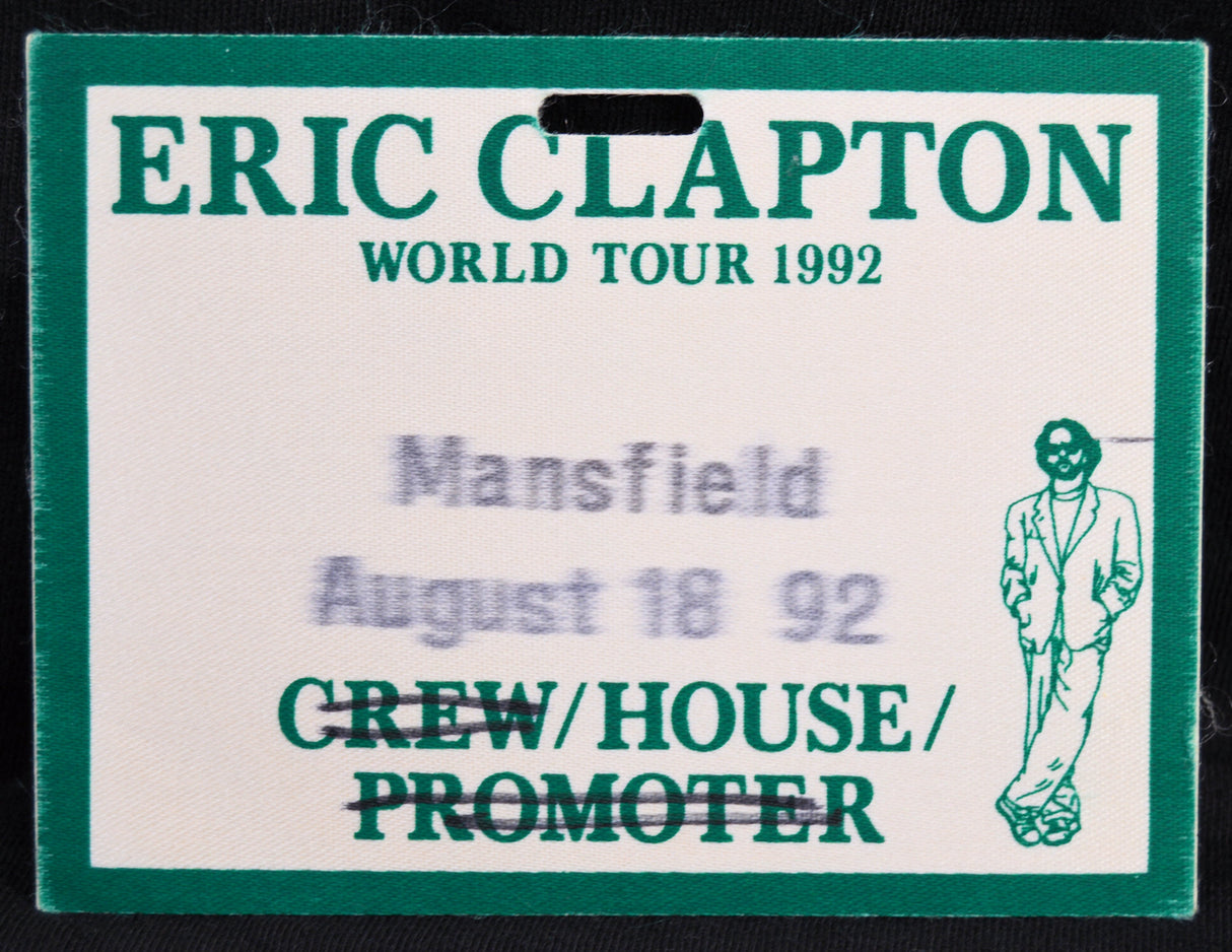 Clapton, Eric - 19922 Backstage Pass