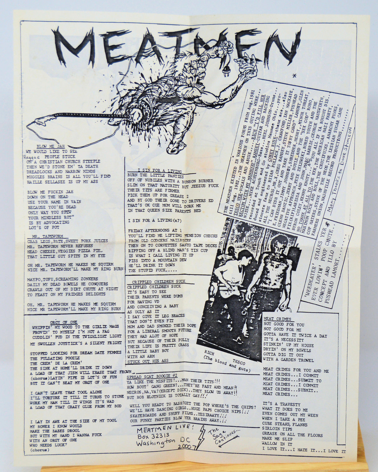 Meatmen - Crippled Children Suck EP