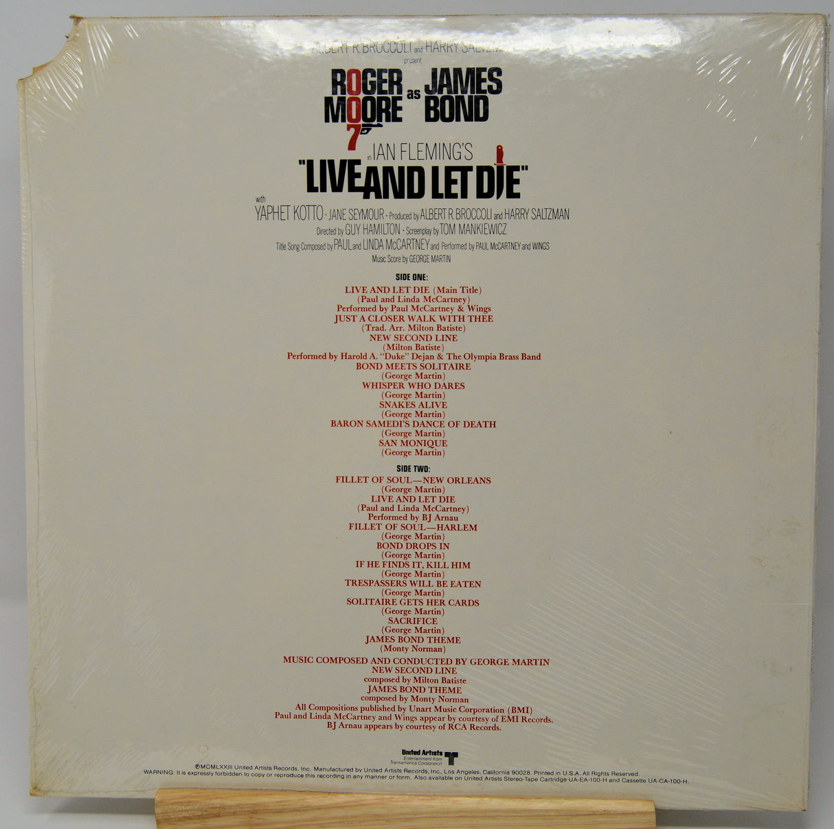 Live And Let Die - Soundtrack