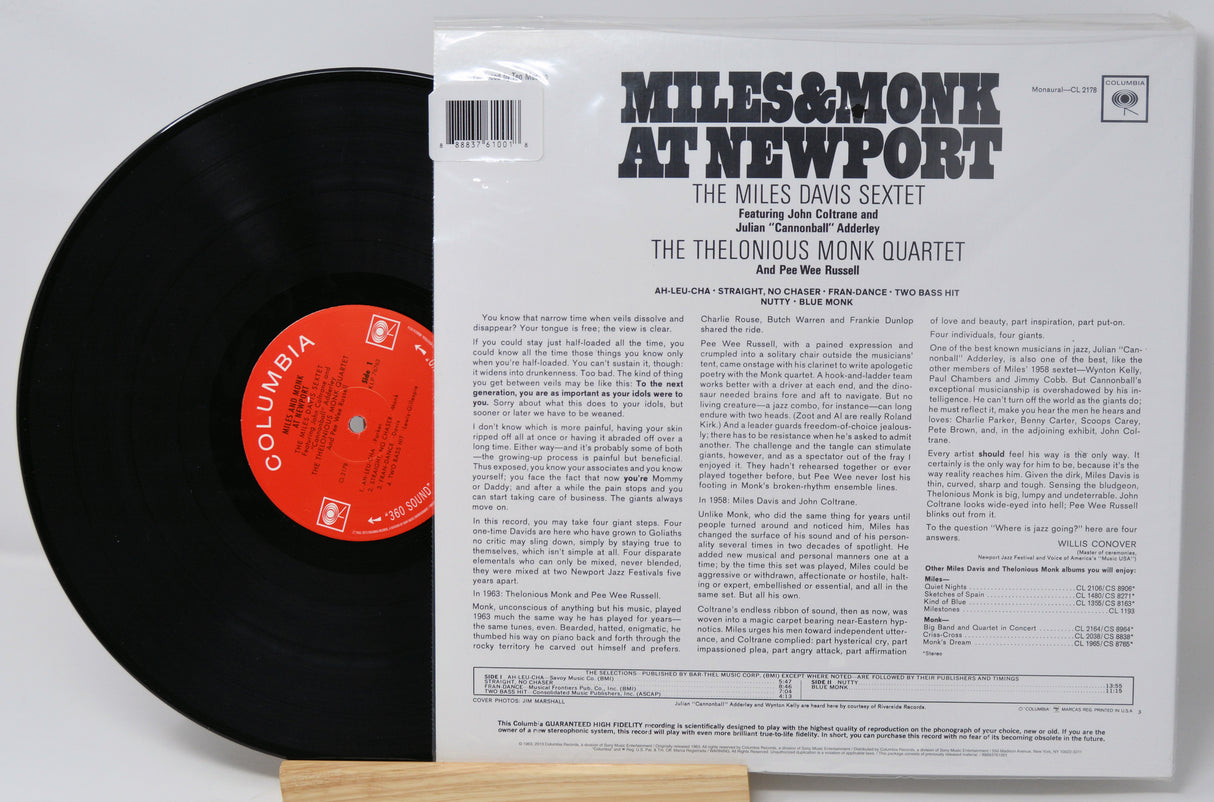 Davis, Miles - Miles & Monk At Newport