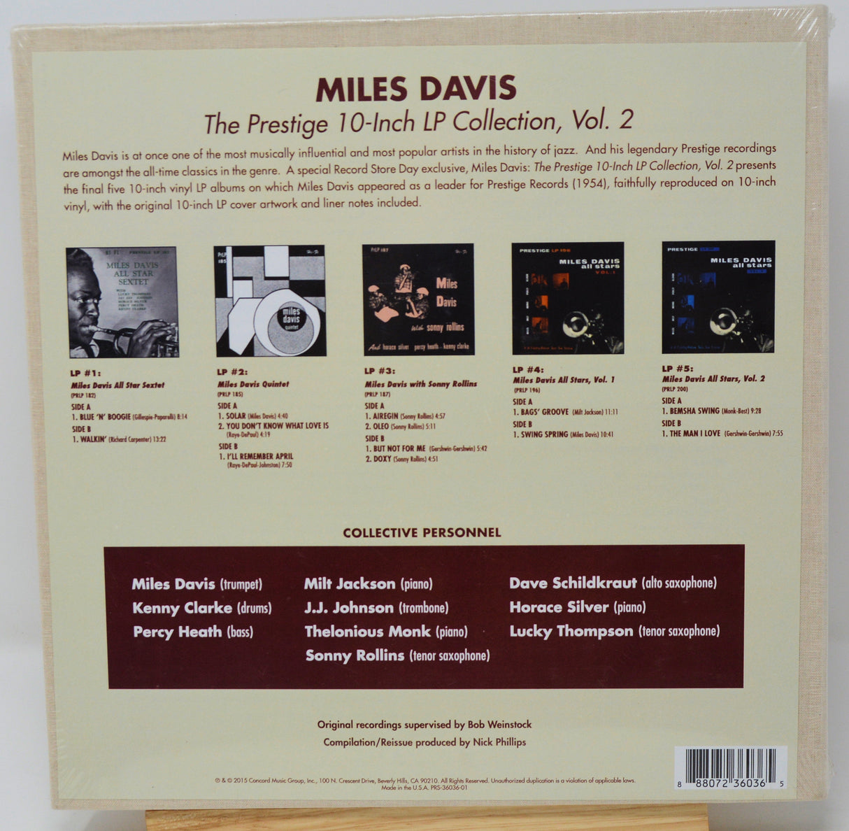 Davis, Miles - Prestige 10-Inch Collection (Vol 2)