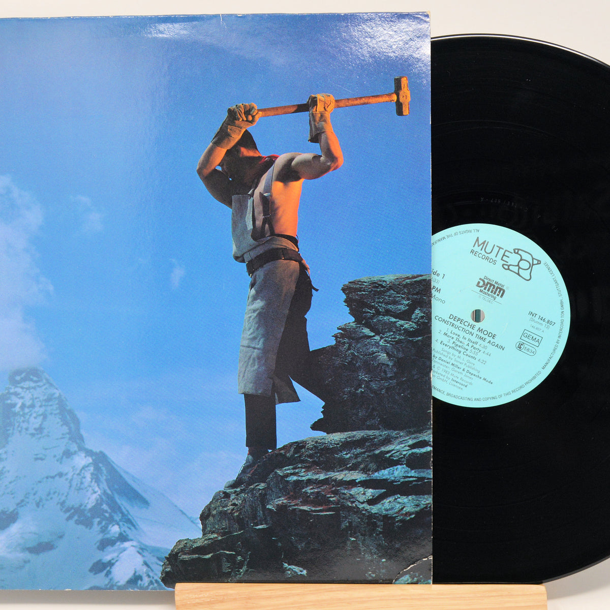 Depeche Mode - Construction Time Again, Vinyl Record Album LP 