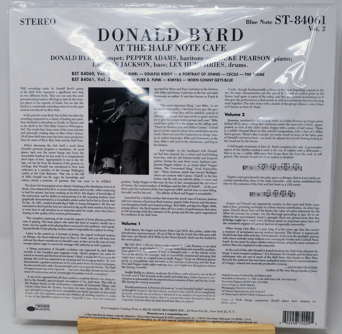 Byrd, Donald - At The Half Note Cafe Vol 2