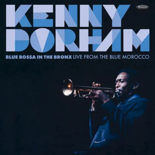 cover featuring a trumpet player on a dark stage