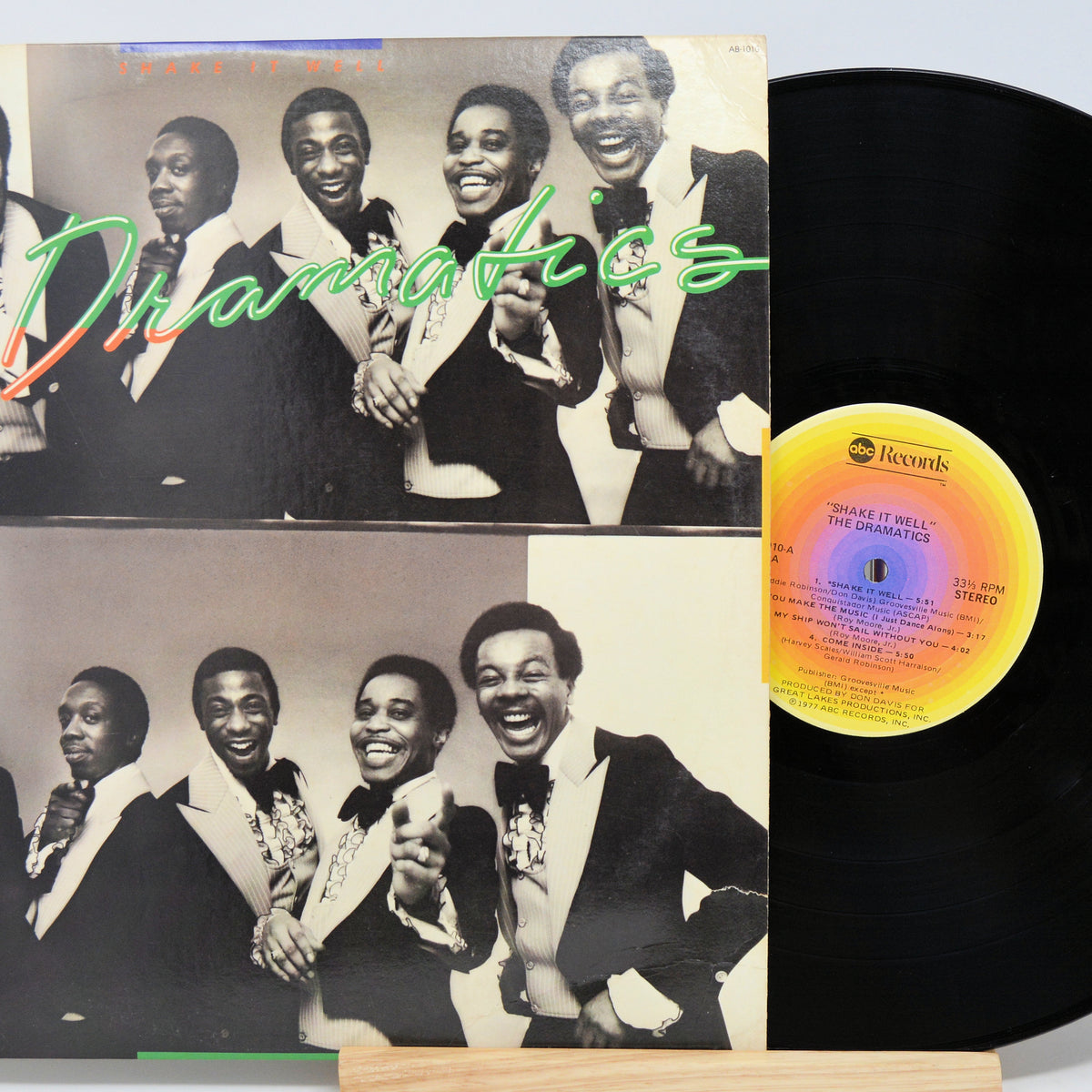 The Dramatics Shake It Well, Vinyl Record Album LP, ABC Records Joe