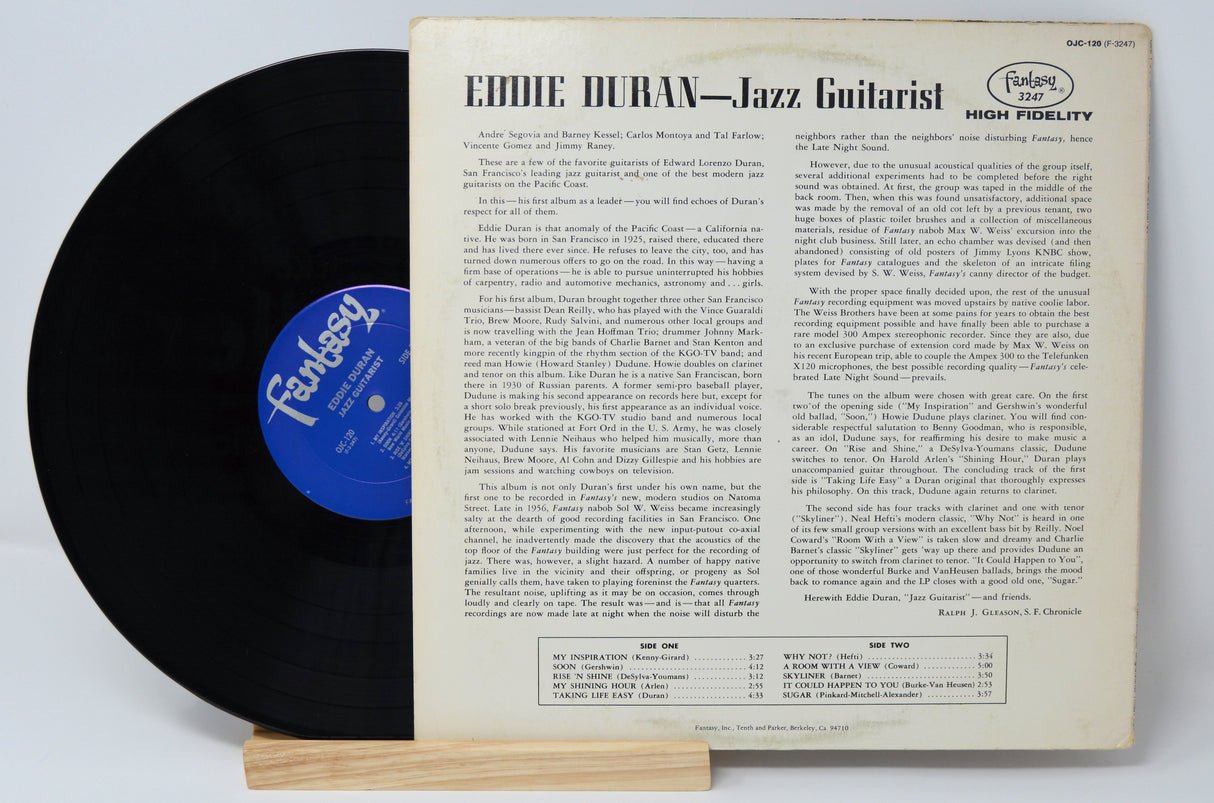 Duran, Eddie – Jazz Guitarist