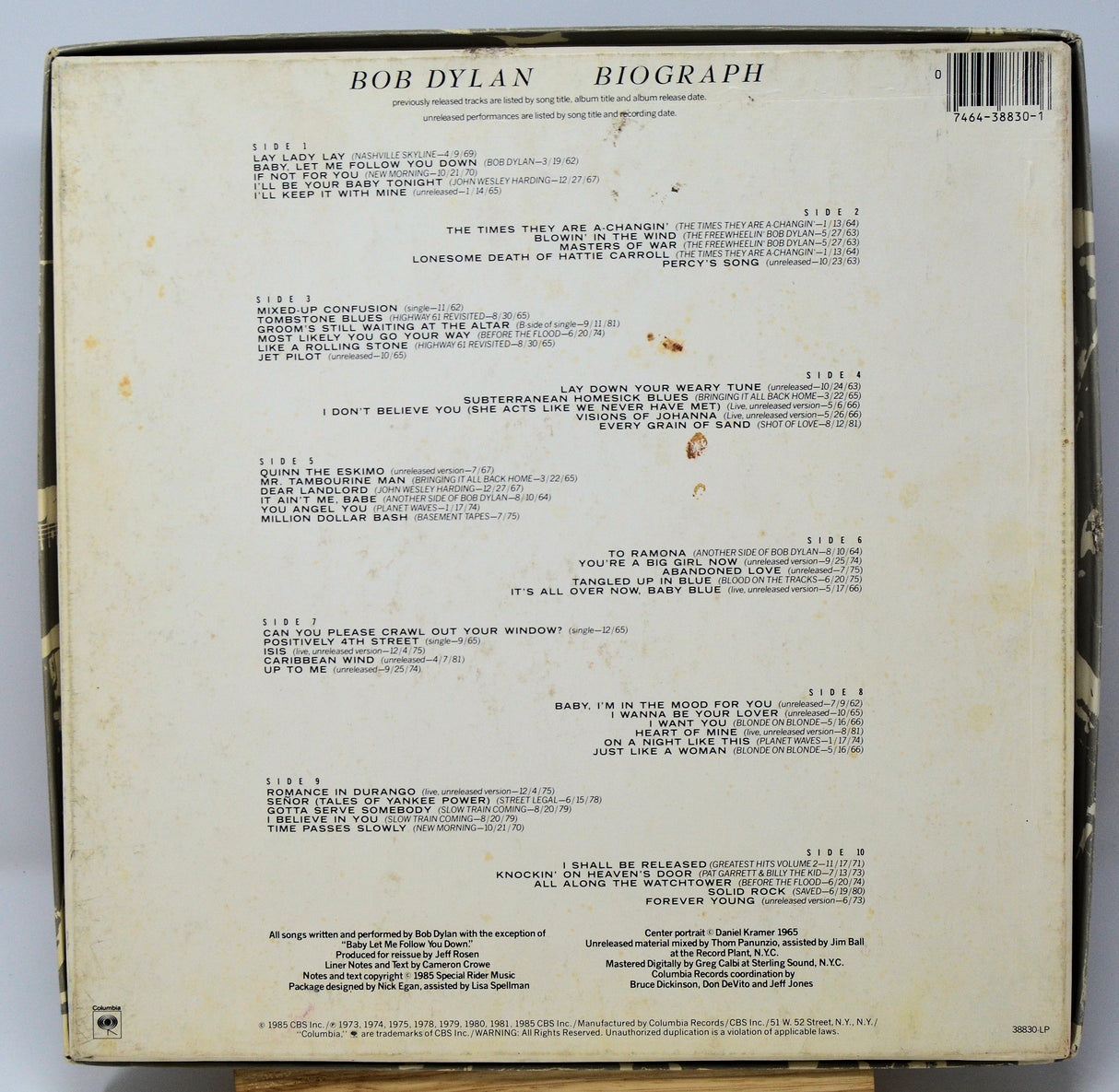 Dylan, Bob - Biograph