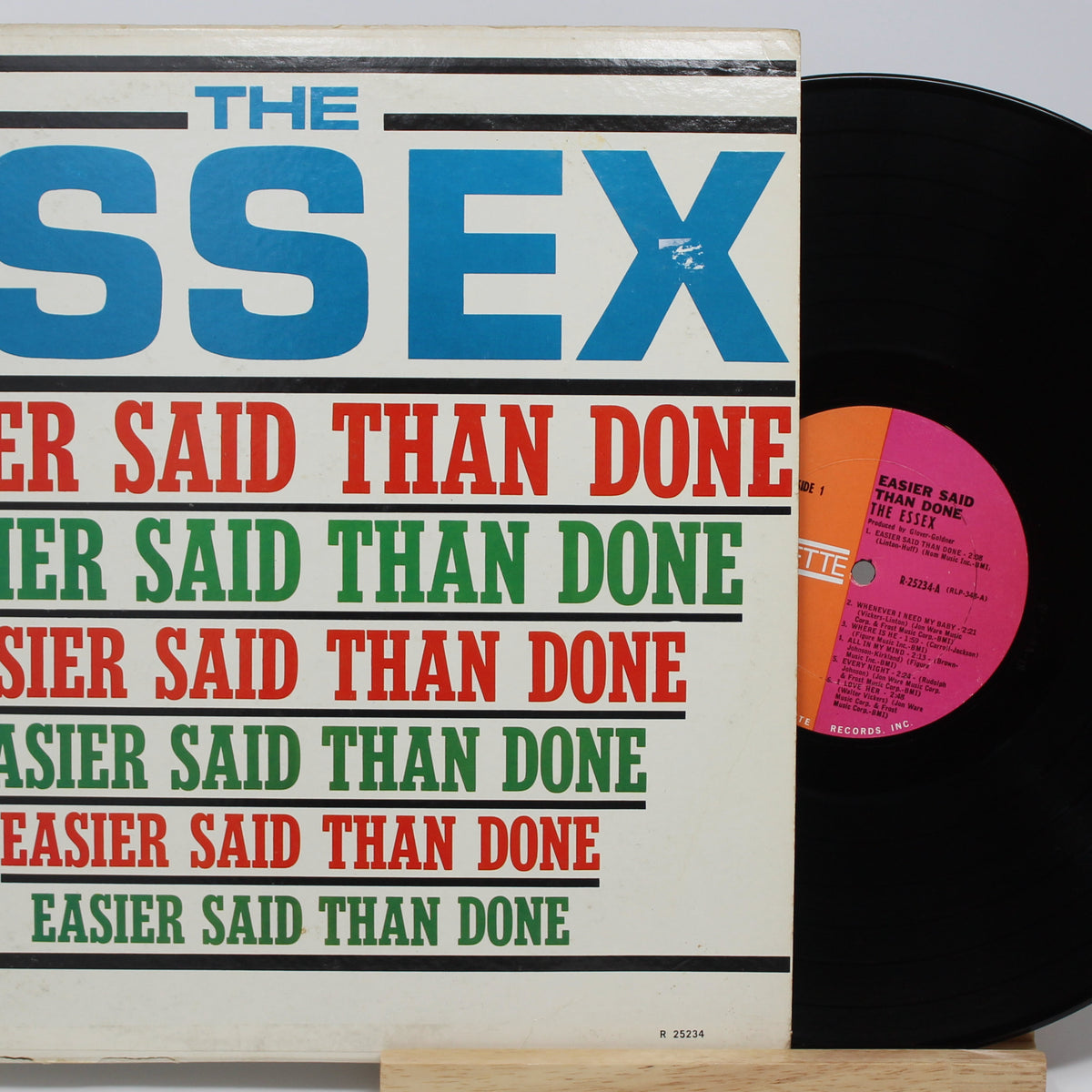 Essex - Easier Said Than Done, Vinyl Record Album LP – Joe's Albums