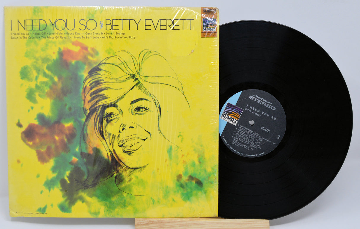 Everett, Betty - I Need You So