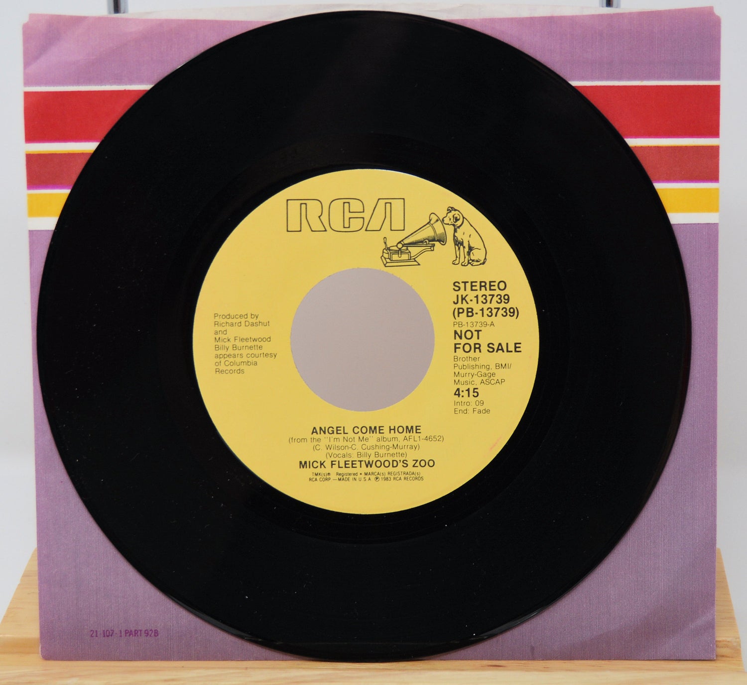 Fleetwood, Mick's Zoo - Angel Come Home